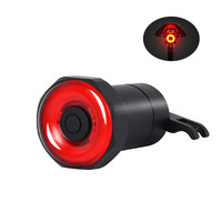 Lampu Belakang Sepeda Pintar, Lampu Rem Sensor Cerdas Otomatis Nyala Mati, Tahan Air IPX6, Lampu Belakang Sepeda Isi Ulang USB