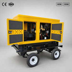 Générateur diesel silencieux automatique Weichai 40KW 50KW 60KW à quatre roues avec chauffage, adapté aux régions froides et à la conduite sur autoroute - Product Image 1