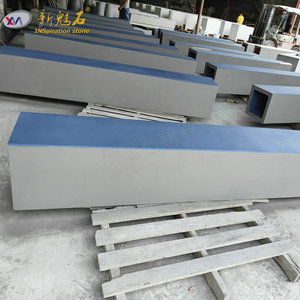 Nuevos Materiales de Construcción de Piedra, Banco Cuadrado de Piedra Simulada XMS006, Hormigón de Alto Rendimiento para Uso Municipal y Paisajístico - Product Image 1