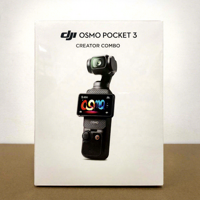 Original DJI OSMO Pocket 3 3-axis Handheld Vlog Camera Video Gimbal Stabilizer 4K CMOS Sensor Displacement Image Stabilization