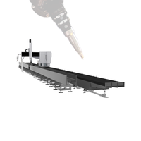 2025 Structure en acier robuste bâtiment Maquina Corte 800mm 1250mm 4000W 8000W Fiber Laser H BEAM Machine de découpe