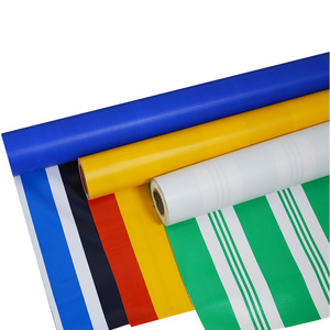 고품질 스트라이프 타포린 시장 스톨 커버 Lona Trapal Tolda - Product Image 4