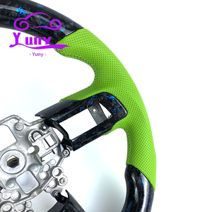 Volant en fibre de carbone forgé sur mesure pour <span class=keywords><strong>Ford</strong></span> <span class=keywords><strong>Mustang</strong></span>, pour <span class=keywords><strong>Mustang</strong></span> <span class=keywords><strong>GT</strong></span> 350 <span class=keywords><strong>500</strong></span> Shelby ZG Mach-<span class=keywords><strong>E</strong></span>, forme en D, 2015-2023 - Product Image 4