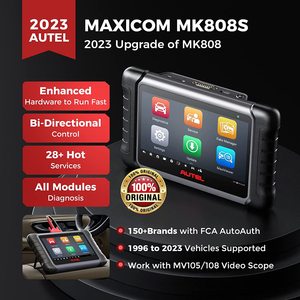 Autel maxicom mk808s ban đầu Maxisys MK 808 S OBD2 xem xét tất cả các hệ thống máy quét công cụ chẩn đoán cho xe ô tô - Product Image 2