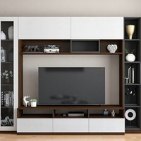 Meuble TV noir spécial moderne Meuble de maison Armoire Table basse