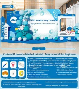 Sınıf Birleşimi Partisi Sahne Düzeni Çince Karakterler Grafik İmza Duvarı 30. Yıl Dönümü Mezuniyet 20 Atmosfer - Product Image 4