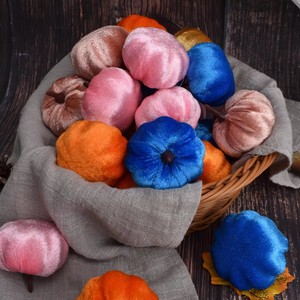 Adornos de Calabaza de Espuma Coloridos, Calabazas Decorativas Artificiales <span class=keywords><strong>para</strong></span> Halloween, Acción de Gracias, Graduación, <span class=keywords><strong>Navidad</strong></span> - Product Image 1