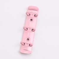 Mécanisme de reliure à 3 anneaux mini couleur macaron, accessoire de classement en métal pour feuilles mobiles, papeterie de bureau et scolaire, organiseur, reliure OEM ODM