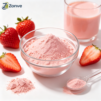 Natuurlijk Superfood Aardbeipoeder Groothandel Aardbeien Sap Poeder voor Functionele Drank Supplementen