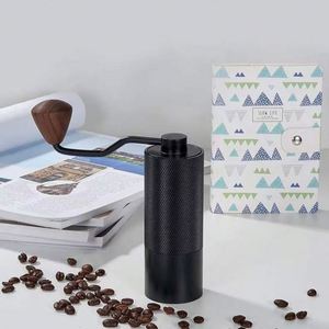 Aluminum Body 420 Stainless Steel Burr Home-use Espresso <b>Mini</b> Small Hand Mill Portable Manual Coffee <b>Grinder</b> - Product Image 2
