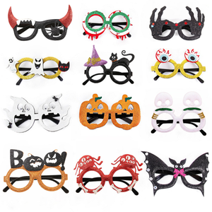 Halloween spettrale decorazione di occhiali da festa zucca ragno maschera creativa Costume da demone foto oggetti di scena per bambine stile <span class=keywords><strong>Horror</strong></span> - Product Image 1