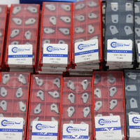 Inserts de soupape en carbure Zhuzhou Century Cutter Siège de soupape en carbure Cutter Insert de siège de soupape en carbure Serdi 3 mèches de coupe