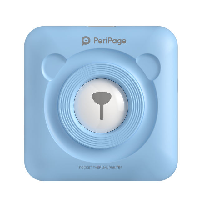 PeriPage A6 Mini Pocket Wireless Thermal Printer Photo/Label/Memo/Receipt Printer for Mobilephone