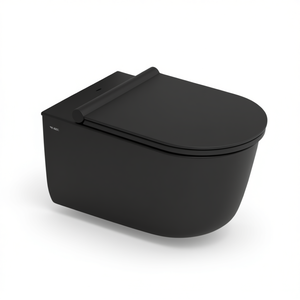 WC suspendu MAYKA, longueur 55 cm, finition noir mat - Product Image 2