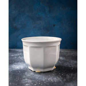 Daniele F. Couvercle de toilette en porcelaine blanche et vases en céramique - Product Image 3