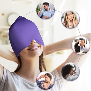 Máscara de Gel Frío para Dormir con Compresa Fría/Caliente y Gorro Elástico para Uso Diario en el Hogar, Venta al por Mayor - Product Image 4