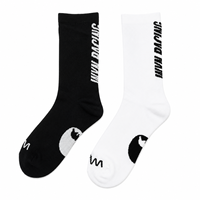 Chaussettes de cyclisme et de course unisexes jetables antibactériennes de haute qualité avec logo personnalisé
