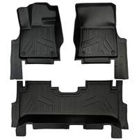 Tapis de sol de voiture 5D en TPE toutes saisons, imperméables, anti-taches et anti-poussière, faciles à nettoyer, épaisseur 3 mm, 3 pièces pour Jetour G700 5 places 2025