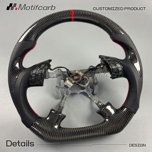 Volant sport personnalisé en fibre de carbone pour Honda Accord Hybrid EX EX-L Sedan Odyssey Touring 7ème génération 2003-2007 – Amélioration - Product Image 3