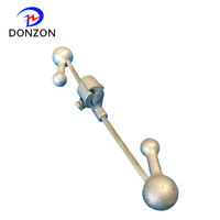 Amortisseurs de vibrations en spirale durables pour les lignes aériennes HV ADSS/OPGW
