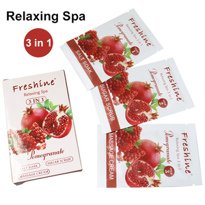 Ensemble de soin des pieds Freshine Foot SPA, pédicure de luxe en 3 étapes, kit de soin des pieds, exfoliant pour les pieds, sel de bain, gommage, lotion pour les soins de beauté - Product Image 2