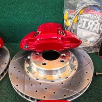 Kit d'étriers de frein électriques intégrés de précision pour Brembo F55 avant 6 pistons et arrière 4 pistons 395x36mm pour BMW X4 G02 F98 X3 G01 F97