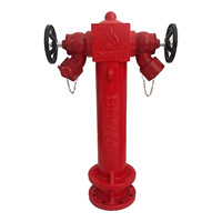 Hydrant d'incendie à poteau de norme britannique, système de protection incendie extérieur au sol, équipement d'alimentation en eau
