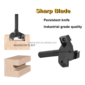 Fraise à rainurer Warrior's Bit 12 mm haute vitesse pour le travail du bois, 3 cannelures, gravure, fraisage, avec inserts remplaçables - Product Image 5