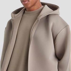 เสื้อฮู้ดดี้ผ้าฝ้ายทรงบ็อกซี่ แขนยาวแบบดรอปโชลเดอร์ ตัดเย็บแบบครอป ปักโลโก้  สำหรับผู้ชาย  ระบายอากาศได้ดี กันลม  แบบยูนิเซ็กซ์  หรูหรา - Product Image 5