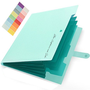 Premium Morandi Serie 5 <span class=keywords><strong>Pocket</strong></span> Uitbreidende Bestandsmap Nieuwe A4/Letter Organizer Pp Accordeon Archivering Presentatieproducten - Product Image 6