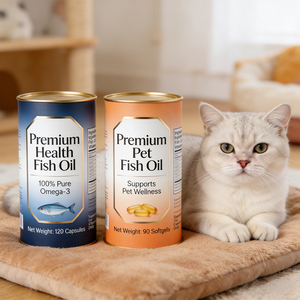Envases de Tubo de Papel Ecológicos para Golosinas Calmantes para Gatos |   Cilindro de <span class=keywords><strong>Barrera</strong></span> Personalizado de Grado Alimenticio para Alivio del Estrés en Mascotas - Product Image 1