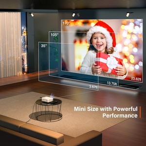 2025 Venda Quente Portátil Mini Projetor Inteligente com 7800 Lúmens Full HD 1080P Digital Home Theater Filme Projetor <span class=keywords><strong>LCD</strong></span> - Product Image 2