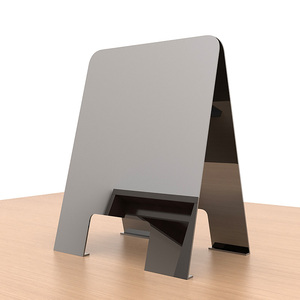 Letrero de marco personalizado, plegable de doble cara, con espejo deslizable, dorado, para acera, para publicidad exterior en la calle - Product Image 2