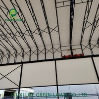 Tente rétractable imperméable pour arène sportive couverte avec structure en acier galvanisé pour les exploitants de clubs, prix direct usine