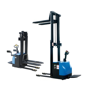 Apilador Eléctrico CDDH de Alta Elevación, 5 m de Altura Máxima, Sistema de Seguridad de Horquilla Doble, Elevación Estable, Sistemas de Estanterías de Múltiples Niveles, Iones de Litio de 48 V - Product Image 2