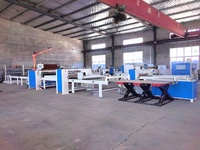 Ligne de production de dalles de plafond en PVC laminé haute productivité de la marque QILI avec pompe et machine de laminage de plaques de plâtre PLC