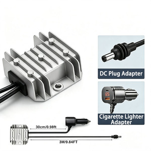 Adaptateur d'alimentation pour voiture Starlink Mini, convertisseur DC, charge haute vitesse, alimentation stable pour camion/<span class=keywords><strong>camping</strong></span>-<span class=keywords><strong>car</strong></span>/fourgonnette/<span class=keywords><strong>camping</strong></span>-<span class=keywords><strong>car</strong></span>/bateau et utilisation en extérieur - Product Image 2