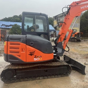 Miniexcavadora Hitachi Zaxis 50U con Cucharón de Excavación de 0.12m³ de Capacidad, Peso Operativo de 1.8 Toneladas, Modelo Hidráulico Usado - Product Image 2
