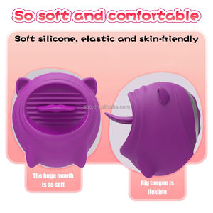 セイクノーブ大人の乳首刺激膣クレイジーリッカー魔法の舌バイブレーター女性のためのセックスおもちゃ - Product Image 6