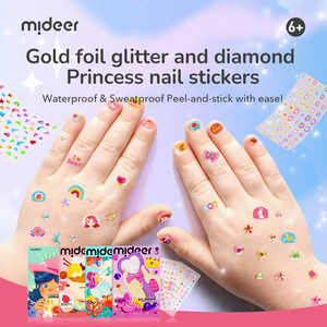 Mideer MD1511/32-33 Autocollants pour ongles Mideer Fashion, jouets de déguisement faits à la main pour enfants - Product Image 2