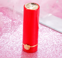3.5g 20~24.9mm Tutup Tarik (Pull-Up Cap) Cetak Sablon Warna Injeksi Bunga Delapan Kelopak Unik Mewah Hijau Emas Plastik Kosong