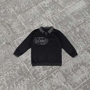 Sudadera de Hombre Personalizada de Alta Calidad, 100% Algodón, Estilo Urbano, Talla Grande, con Letras - Product Image 1