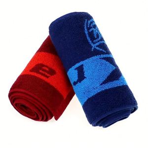 Serviette de sport de golf personnalisée en gros avec logo en jacquard, 100 % coton, séchage rapide, respirante et portable, serviette de fitness - Product Image 1