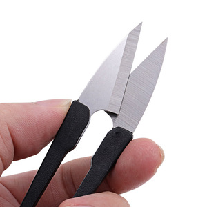 Stainless Steel U Shaped Thread Cutters For Cross Stitch Sewing Craft Trimming Durable Scissors 2 Inch Opening Size - Product Image 2