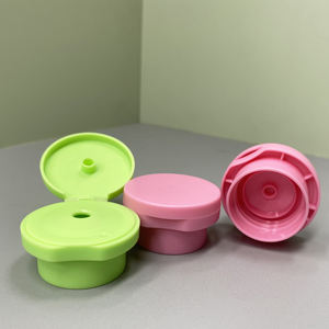 بالجملة من الشركة المصنعة ، أغطية خلفية مطفية من مادة البولي بروبيلين ، زجاجة لوشن الشامبو البلاستيكية ، أغطية علوية قلاب - Product Image 6