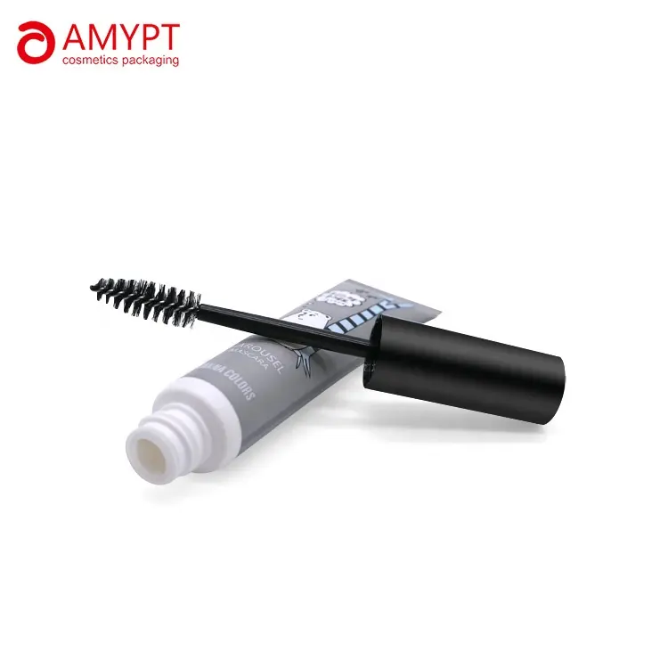 Mascara Kosmetik tube mit Wimpern pinsel