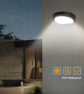 Jardín solar de alto lumen Decoración al aire libre 3000K Estilo europeo Exterio Lámpara de pared <span class=keywords><strong>LED</strong></span> montada en la pared con <span class=keywords><strong>sensor</strong></span> de movimiento - Product Image 6