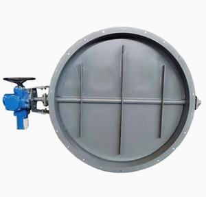 บานพับปรับทิศทางลมแบบอุตสาหกรรมรุ่นใหม่ พร้อมแรงลม 500 CFM แรงดันไฟฟ้า 380V โครงสร้างเหล็กกล้าคาร์บอน สำหรับท่อไอเสีย - Product Image 4