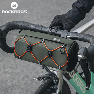 ROCKBROS-Sac de guidon étanche pour vélo, cadre avant, sangle réfléchissante - Product Image 6