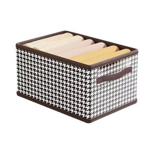 Cajón organizador plegable de <span class=keywords><strong>tela</strong></span> de estilo moderno, <span class=keywords><strong>caja</strong></span> de almacenamiento <span class=keywords><strong>en</strong></span> forma de rectángulo para ropa, ropa interior, pantalones <span class=keywords><strong>en</strong></span> dormitorio, uso doméstico - Product Image 1